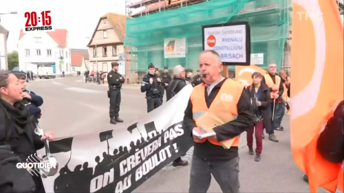 Banderole on crèvera pas au boulot 2023-04-banderole-quot-ocpab